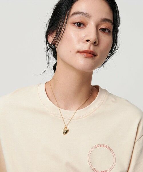 BEAUTY&YOUTH UNITED ARROWS / ビューティー&ユース ユナイテッドアローズ ネックレス・ペンダント・チョーカー | 【別注】＜LAPUIS＞Garden heart ネックレス | 詳細2