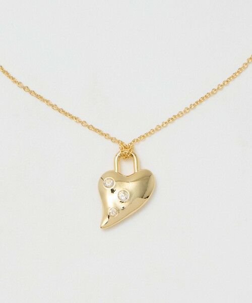 BEAUTY&YOUTH UNITED ARROWS / ビューティー&ユース ユナイテッドアローズ ネックレス・ペンダント・チョーカー | 【別注】＜LAPUIS＞Garden heart ネックレス | 詳細4