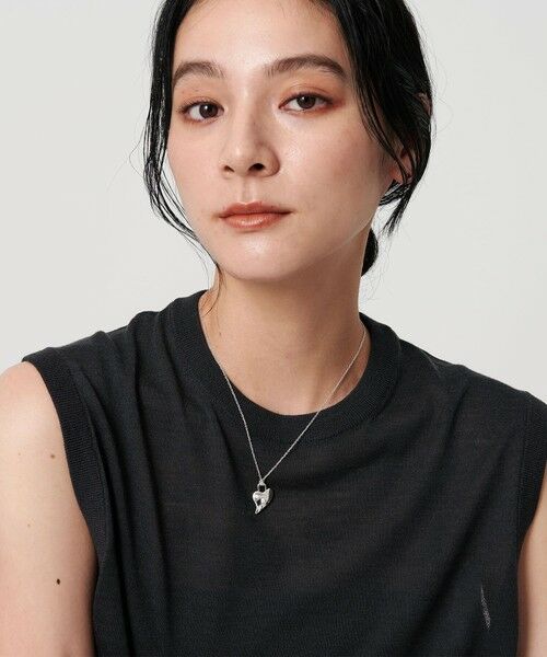 BEAUTY&YOUTH UNITED ARROWS / ビューティー&ユース ユナイテッドアローズ ネックレス・ペンダント・チョーカー | 【別注】＜LAPUIS＞Garden heart ネックレス | 詳細10
