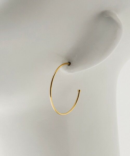 BEAUTY&YOUTH UNITED ARROWS / ビューティー&ユース ユナイテッドアローズ ピアス・イヤリング | ＜SOAC＞ラージ フープピアス | 詳細9
