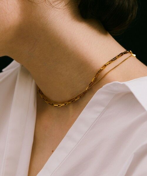 BEAUTY&YOUTH UNITED ARROWS / ビューティー&ユース ユナイテッドアローズ ネックレス・ペンダント・チョーカー | ＜SOAC＞CONNECT チェーン ネックレス | 詳細2