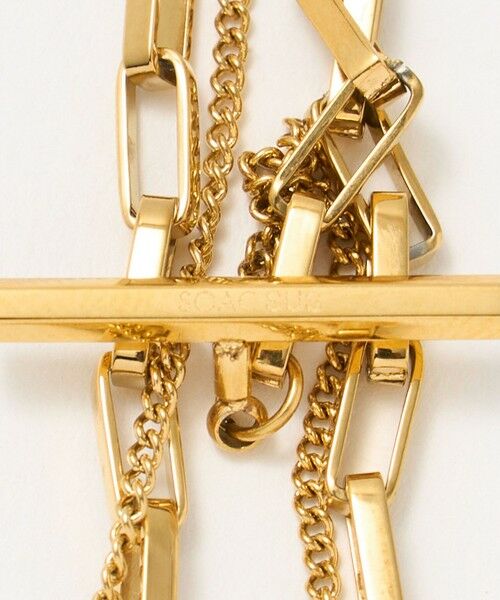 BEAUTY&YOUTH UNITED ARROWS / ビューティー&ユース ユナイテッドアローズ ネックレス・ペンダント・チョーカー | ＜SOAC＞CONNECT チェーン ネックレス | 詳細8