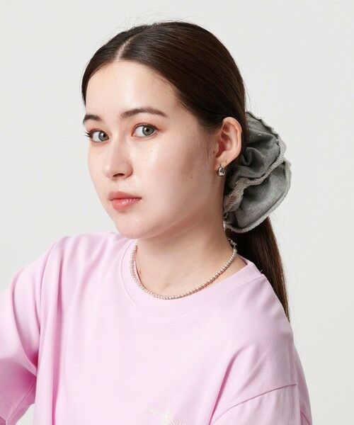 BEAUTY&YOUTH UNITED ARROWS / ビューティー&ユース ユナイテッドアローズ ヘアゴム・シュシュ | ＜heyep＞Sweat Fabric シュシュ ミディアム | 詳細2