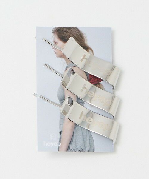 BEAUTY&YOUTH UNITED ARROWS / ビューティー&ユース ユナイテッドアローズ カチューシャ・カチューム・その他 | ＜heyep＞メタル ロゴ ピンズ/3P | 詳細8