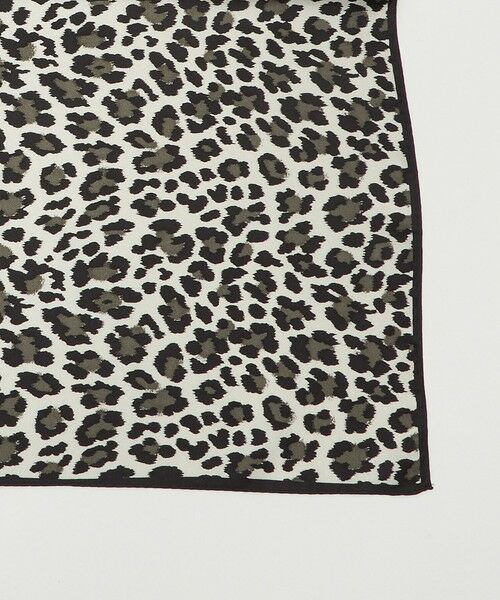 BEAUTY&YOUTH UNITED ARROWS / ビューティー&ユース ユナイテッドアローズ バンダナ・スカーフ | シルク レオパード スカーフ | 詳細2