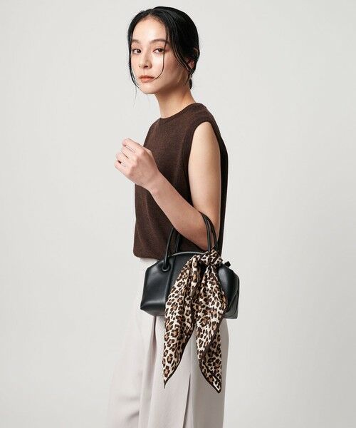 BEAUTY&YOUTH UNITED ARROWS / ビューティー&ユース ユナイテッドアローズ バンダナ・スカーフ | シルク レオパード スカーフ | 詳細7