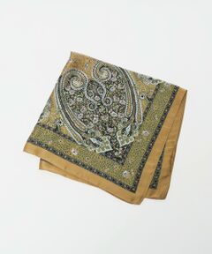 BEAUTY&YOUTH UNITED ARROWS / ビューティー&ユース ユナイテッドアローズ バンダナ・スカーフ | ペイズリー×フラワーモチーフ スカーフ