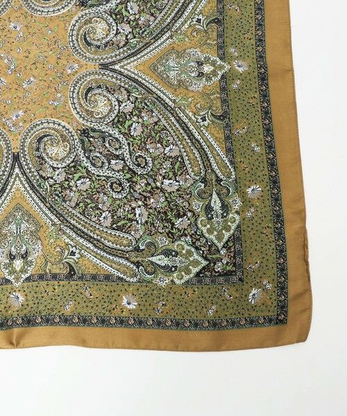 BEAUTY&YOUTH UNITED ARROWS / ビューティー&ユース ユナイテッドアローズ バンダナ・スカーフ | ペイズリー×フラワーモチーフ スカーフ | 詳細9