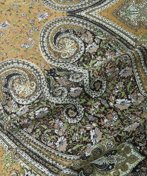 BEAUTY&YOUTH UNITED ARROWS / ビューティー&ユース ユナイテッドアローズ バンダナ・スカーフ | ペイズリー×フラワーモチーフ スカーフ | 詳細10