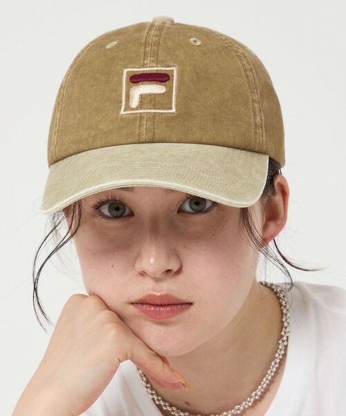BEAUTY&YOUTH UNITED ARROWS / ビューティー&ユース ユナイテッドアローズ キャップ | 【別注】＜FILA＞ピグメント コンビ キャップ | 詳細8