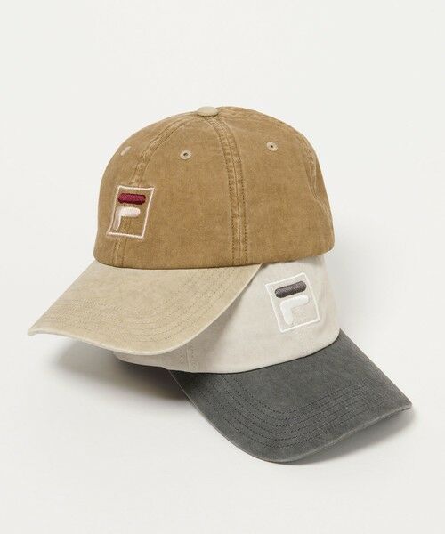 BEAUTY&YOUTH UNITED ARROWS / ビューティー&ユース ユナイテッドアローズ キャップ | 【別注】＜FILA＞ピグメント コンビ キャップ | 詳細18