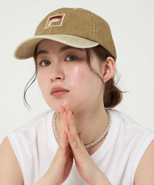 BEAUTY&YOUTH UNITED ARROWS / ビューティー&ユース ユナイテッドアローズ キャップ | 【別注】＜FILA＞ピグメント コンビ キャップ | 詳細9