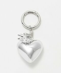 BEAUTY&YOUTH UNITED ARROWS / ビューティー&ユース ユナイテッドアローズ キーホルダー・ストラップ | リボン×ハート チャーム