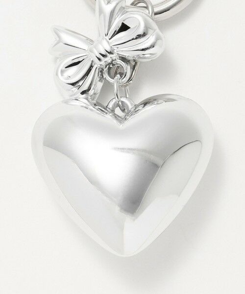 BEAUTY&YOUTH UNITED ARROWS / ビューティー&ユース ユナイテッドアローズ キーホルダー・ストラップ | リボン×ハート チャーム | 詳細4