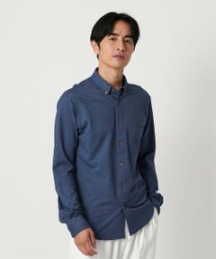 【新品タグ付】手洗い可BEAUTY&YOUTH 長袖シャツ ブルー ¥17930 BEAUTY&YOUTH UNITED ARROWS / ビューティー&ユース