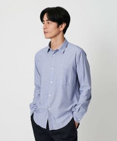 【新品タグ付】手洗い可BEAUTY&YOUTH 長袖シャツ ブルー ¥17930 BEAUTY&YOUTH UNITED ARROWS / ビューティー&ユース