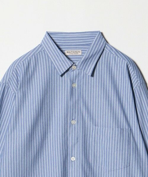 BEAUTY&YOUTH UNITED ARROWS / ビューティー&ユース ユナイテッドアローズ シャツ・ブラウス | クイック ストレッチ ストライプ レギュラー シャツ SLIM型 | 詳細17