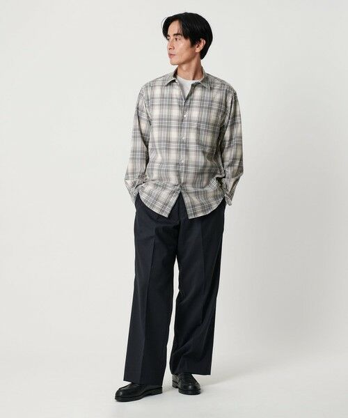 BEAUTY&YOUTH UNITED ARROWS / ビューティー&ユース ユナイテッドアローズ シャツ・ブラウス | 尾州 TW チェック レギュラーシャツ  FORM TAPERD型 ウォッシャブル MADE IN JAPAN | 詳細2