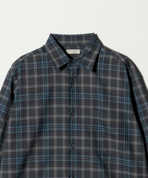 BEAUTY&YOUTH UNITED ARROWS / ビューティー&ユース ユナイテッドアローズ シャツ・ブラウス | 尾州 TW チェック レギュラーシャツ  FORM TAPERD型 ウォッシャブル MADE IN JAPAN | 詳細15