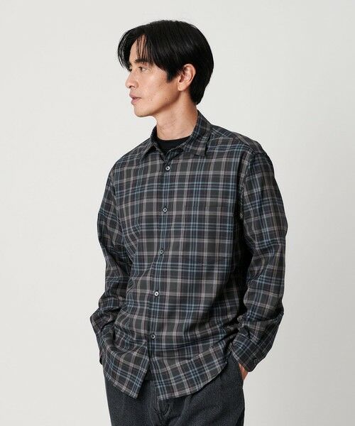 BEAUTY&YOUTH UNITED ARROWS / ビューティー&ユース ユナイテッドアローズ シャツ・ブラウス | 尾州 TW チェック レギュラーシャツ  FORM TAPERD型 ウォッシャブル MADE IN JAPAN | 詳細12