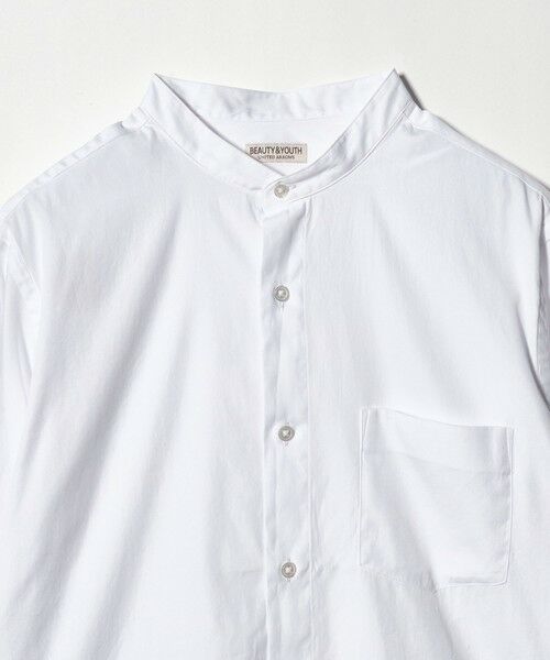 BEAUTY&YOUTH UNITED ARROWS / ビューティー&ユース ユナイテッドアローズ シャツ・ブラウス | 70/2 ブロード バンドカラー  シャツ REGULAR型 | 詳細5