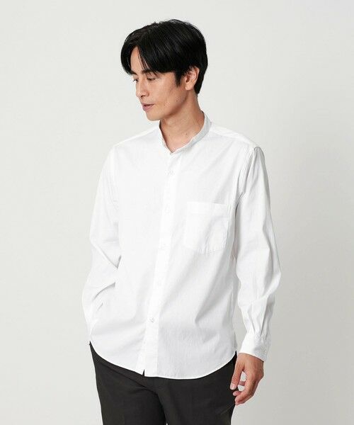 BEAUTY&YOUTH UNITED ARROWS / ビューティー&ユース ユナイテッドアローズ シャツ・ブラウス | 70/2 ブロード バンドカラー  シャツ REGULAR型 | 詳細2