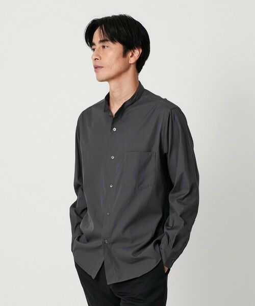 BEAUTY&YOUTH UNITED ARROWS / ビューティー&ユース ユナイテッドアローズ シャツ・ブラウス | 70/2 ブロード バンドカラー  シャツ REGULAR型 | 詳細12