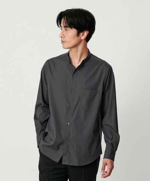 BEAUTY&YOUTH UNITED ARROWS / ビューティー&ユース ユナイテッドアローズ シャツ・ブラウス | 70/2 ブロード バンドカラー  シャツ REGULAR型 | 詳細13