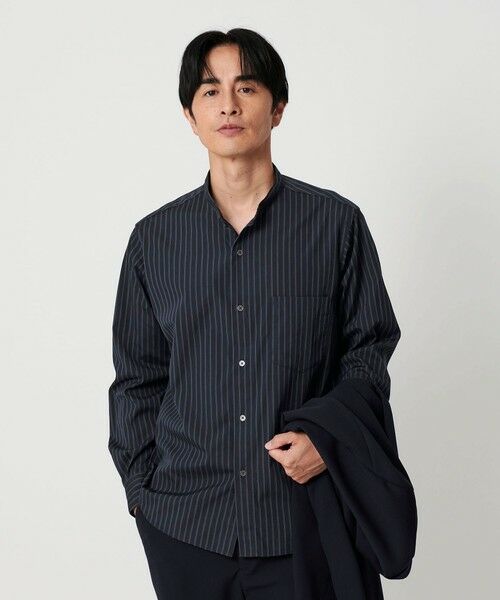 BEAUTY&YOUTH UNITED ARROWS / ビューティー&ユース ユナイテッドアローズ シャツ・ブラウス | 70/2 ブロード バンドカラー  シャツ REGULAR型 | 詳細23