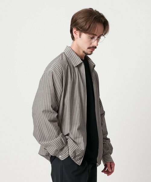 BEAUTY&YOUTH UNITED ARROWS / ビューティー&ユース ユナイテッドアローズ シャツ・ブラウス | ボイル シアー ジップ シャツ | 詳細1