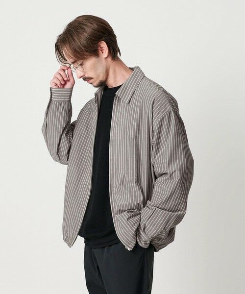 BEAUTY&YOUTH UNITED ARROWS / ビューティー&ユース ユナイテッドアローズ シャツ・ブラウス | ボイル シアー ジップ シャツ | 詳細2