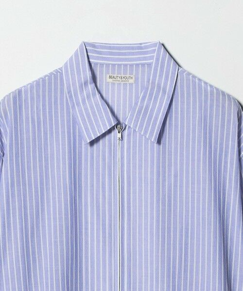 BEAUTY&YOUTH UNITED ARROWS / ビューティー&ユース ユナイテッドアローズ シャツ・ブラウス | ボイル シアー ジップ シャツ | 詳細21