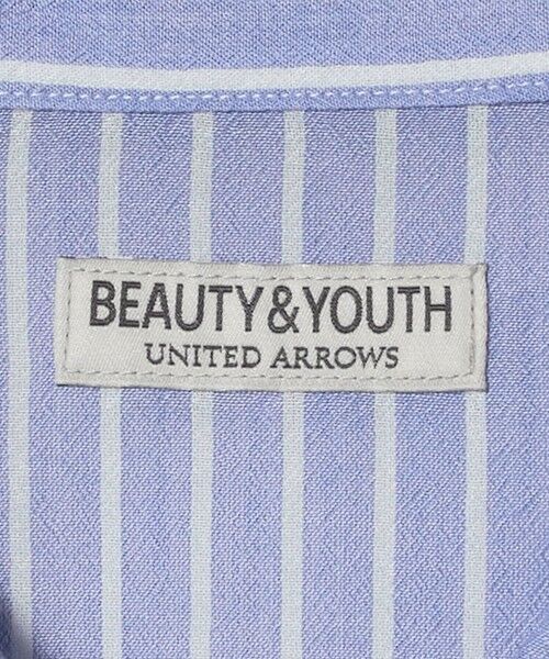 BEAUTY&YOUTH UNITED ARROWS / ビューティー&ユース ユナイテッドアローズ シャツ・ブラウス | ボイル シアー ジップ シャツ | 詳細24