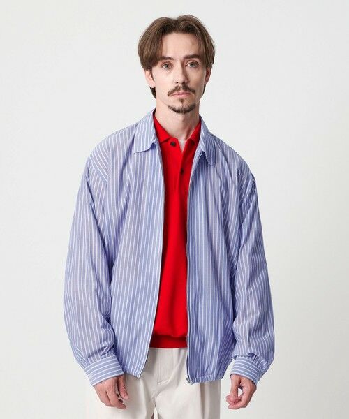 BEAUTY&YOUTH UNITED ARROWS / ビューティー&ユース ユナイテッドアローズ シャツ・ブラウス | ボイル シアー ジップ シャツ | 詳細15