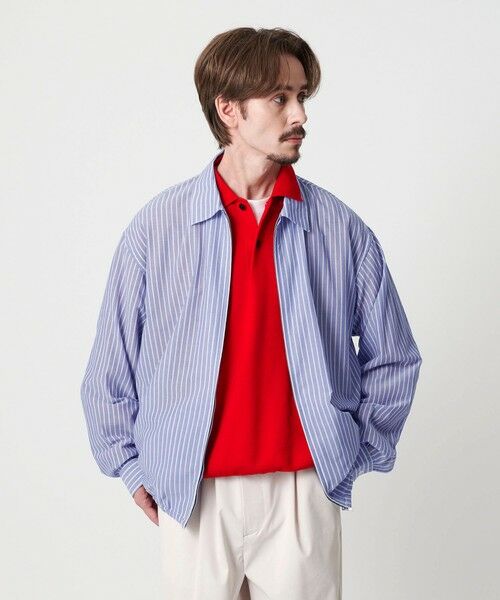 BEAUTY&YOUTH UNITED ARROWS / ビューティー&ユース ユナイテッドアローズ シャツ・ブラウス | ボイル シアー ジップ シャツ | 詳細17