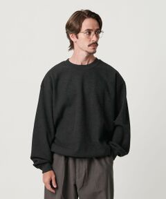 BEAUTY&YOUTH UNITED ARROWS / ビューティー&ユース ユナイテッドアローズ カットソー | メランジ ワッフル バルーン クルーネック カットソー