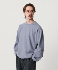 BEAUTY&YOUTH UNITED ARROWS / ビューティー&ユース ユナイテッドアローズ カットソー | メランジ ワッフル バルーン クルーネック カットソー