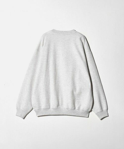BEAUTY&YOUTH UNITED ARROWS / ビューティー&ユース ユナイテッドアローズ カットソー | メランジ ワッフル バルーン クルーネック カットソー | 詳細7
