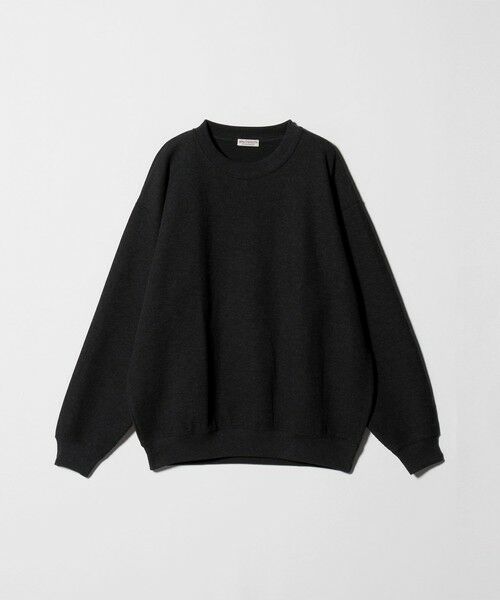BEAUTY&YOUTH UNITED ARROWS / ビューティー&ユース ユナイテッドアローズ カットソー | メランジ ワッフル バルーン クルーネック カットソー | 詳細12