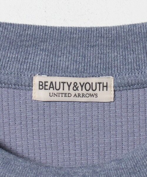 BEAUTY&YOUTH UNITED ARROWS / ビューティー&ユース ユナイテッドアローズ カットソー | メランジ ワッフル バルーン クルーネック カットソー | 詳細23