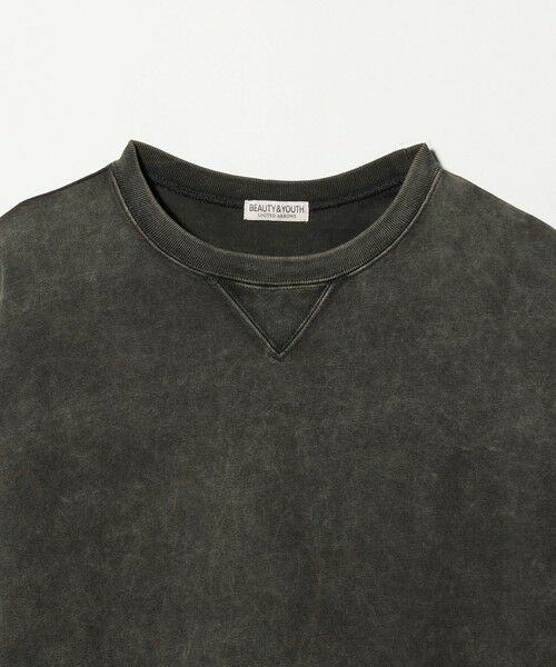 BEAUTY&YOUTH UNITED ARROWS / ビューティー&ユース ユナイテッドアローズ カットソー | フェード クルーネック スウェット Tシャツ | 詳細4