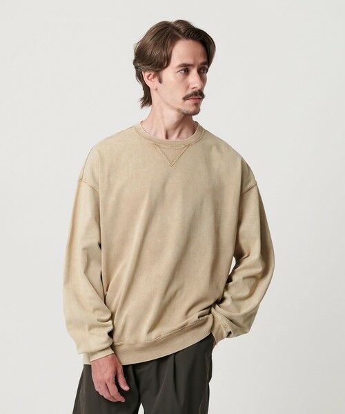 BEAUTY&YOUTH UNITED ARROWS / ビューティー&ユース ユナイテッドアローズ カットソー | フェード クルーネック スウェット Tシャツ | 詳細9