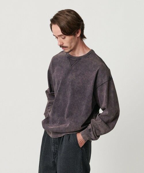 BEAUTY&YOUTH UNITED ARROWS / ビューティー&ユース ユナイテッドアローズ カットソー | フェード クルーネック スウェット Tシャツ | 詳細14