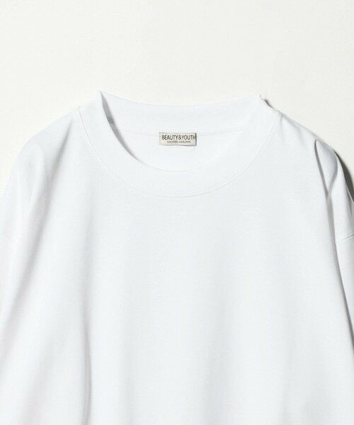 BEAUTY&YOUTH UNITED ARROWS / ビューティー&ユース ユナイテッドアローズ カットソー | ファイン グロッシー コットン スウェットTシャツ | 詳細5