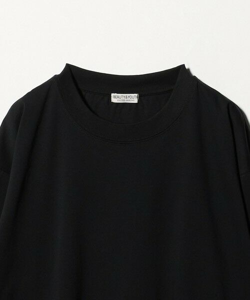 BEAUTY&YOUTH UNITED ARROWS / ビューティー&ユース ユナイテッドアローズ カットソー | ファイン グロッシー コットン スウェットTシャツ | 詳細11