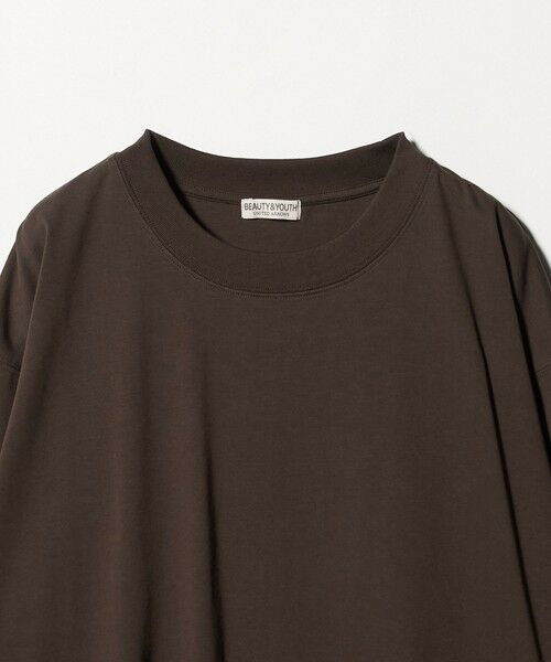 BEAUTY&YOUTH UNITED ARROWS / ビューティー&ユース ユナイテッドアローズ カットソー | ファイン グロッシー コットン スウェットTシャツ | 詳細20