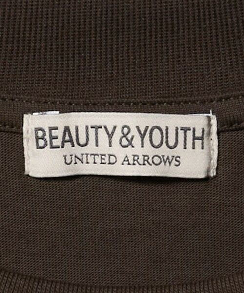 BEAUTY&YOUTH UNITED ARROWS / ビューティー&ユース ユナイテッドアローズ カットソー | ファイン グロッシー コットン スウェットTシャツ | 詳細23