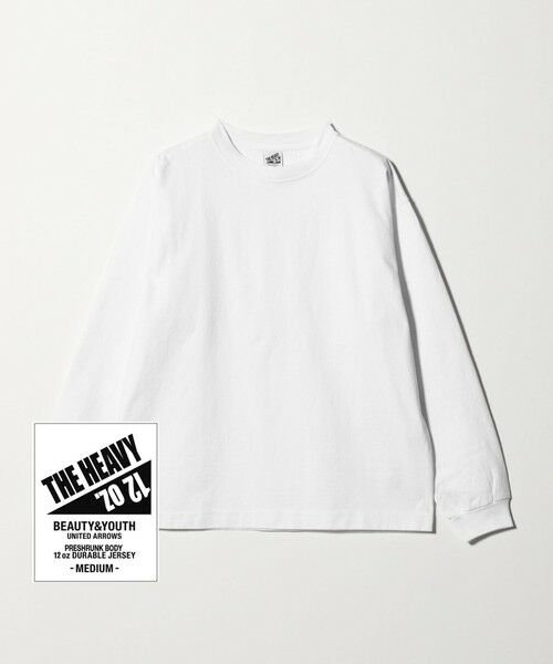 BEAUTY & YOUTH UNITED ARROWS/ビューティー&ユース ユナイテッドアローズ 12oz ヘビーウェイト クルーネック カットソー WHITE XL BEAUTY & YOUTH UNITED ARROWS/ビューティー&ユース ユナイテッドアローズ 12oz ヘビーウェイト クルーネック カットソー WHITE XL