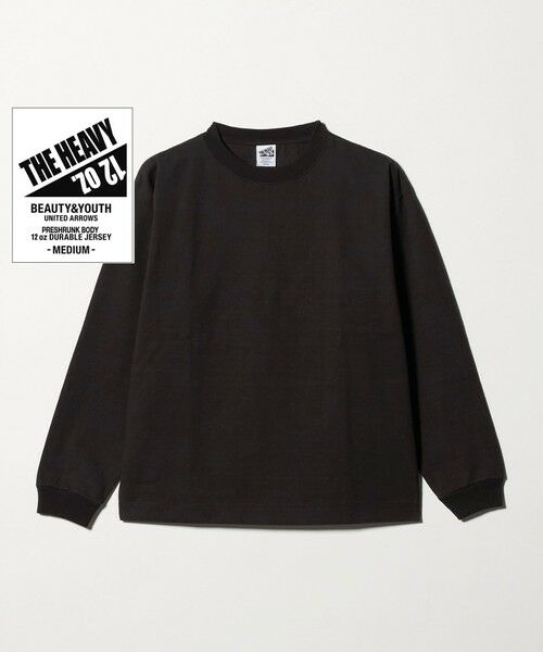 BEAUTY&YOUTH UNITED ARROWS / ビューティー&ユース ユナイテッドアローズ カットソー | 12oz ヘビーウェイト クルーネック カットソー（DK.GRAY）