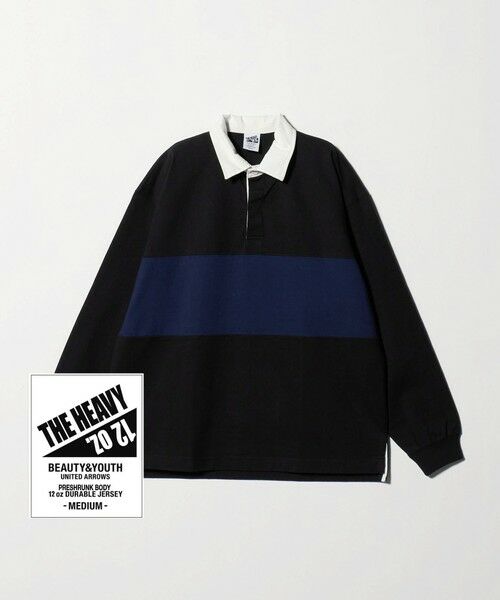 BEAUTY&YOUTH UNITED ARROWS / ビューティー&ユース ユナイテッドアローズ カットソー | 12oz ヘビーウェイト ラグビーシャツ | 詳細2